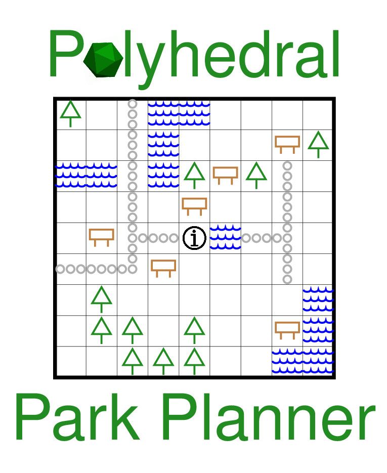 Logo for Polyhedral Park Planner.